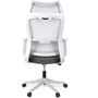 Кресло АКЛАС Дориан GR TILT Серый (OS-3006 Grey K-02 Grey) (00143997): Материал обивки С сеткой