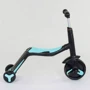 Самокат детский 3в1 Best Scooter с PU колёсами (свет+музыка) -Turquoise (80457) фото 7