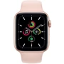 Apple Watch SE 44mm GPS Gold Aluminum Case with Pink Sand Sport Band (MYDR2) UA: Екран OLED LTPO (1000 кд / м²) з технологіями Retina / 448x368 пікселів / захисне скло Ion-X підвищеної мі