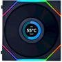 Кулер Lian Li Uni Fan TL LCD 120 Black 3-Pack (G99.12TLLCD3B.00): Регулировка оборотов широтно-импульсная модуляция (PWM)