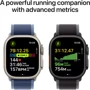 Apple Watch Ultra 3 GPS + Cellular 49mm Black Titanium Case with Black Ocean Band (MF0J4)