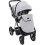 Универсальная коляска 2 в 1 Adamex Blanc Special Edidion PS-699 (680715): Материал колес полиуретан