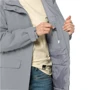 Куртка Jack Wolfskin Nature Woods Coat W 1114241-6038 40 сіра зимова з капюшоном: Розмір 40