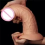 Фаллоимитатор LoveToy Realistic Curved Dildo Flesh 9.5"