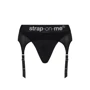 Трусы для страпона с подвязками для чулок Strap-On-Me REBEL HARNESS - M