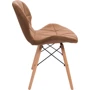 Стілець GT Racer X-D28 Plus Fabric Brown: Тип Кухонные