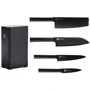 Набір кухонних ножів Xiaomi HuoHou Kitchen Knife Set 5 ін. (HU0076): Матеріал рукояті Нержавеющая сталь