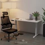 Стол Mealux PowerDesk Duo White с электрическим регулированием высоты (арт. EVO-242 Duo W/W)