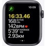 Apple Watch SE 44mm GPS Space Gray Aluminum Case with Midnight Sport Band (MKQ63): Экран OLED LTPO (1000 кд/м²) с технологиями Retina / 448x368 пикселей / защитное стекло Ion-X повышенной п