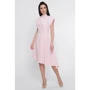 Сукня FashionUp PL-1758C 48 пудровим повсякденне подовжене міді: Склад Віскоза, поліестер, Еластан
