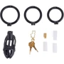 Клетка для пениса LOCKINK Sevanda Plastic Penis Chastity Cage - Black