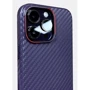 Чехол для iPhone K-DOO Mag Noble Collection Carbon Purple for iPhone 14: Цвет фиолетовый