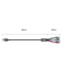 Кабель Baseus USB Cable to Micro USB/Lightningx2/Type-C Fast 4-in-1 3.5A 1.2M Black (CA1T4-A01) фото 14