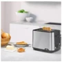 Тостер Braun HT1510BK: Материал корпуса нержaвеющaя стaль/пластик