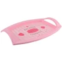 Піднос Violet House 0081 Pink сервірувальний 32х44.5х8см (0081 PINK 32*44,5*8 см): Матеріал пластик