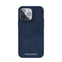 Чехол для iPhone Njord Salmon Leather MagSafe Case Blue (NA44SL01) for iPhone 14 Pro Max: Цвет синий