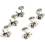 Колок Колки для гитары GRAPH TECH PRN-3422-N0 Acoustic 3+3 Butterbean Button Nickel