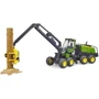 Автомодель Bruder Харвестер John Deere 1270G с 1 колодой (02135): Материал пластмасса