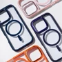 Чехол для iPhone Proove Clear Essence Case with Magnetic Ring Gray for iPhone 16: Материалы Пластик и силикон