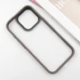 Чехол для iPhone Mobile Case TPU+PC Metal Buttons Grey for iPhone 16 Pro Max: Тип аксессуара чехол