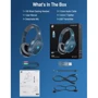 Наушники Kotion Each Q6 2.4G Blue фото 6