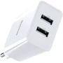 Зарядное устройство Baseus USB Wall Charger Speed Mini 2xUSB 2.1A 10.5W White (CCFS-R02): Сила тока 2.1А