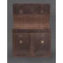 Мужская сумка почтальонка BlankNote Classic темно-коричневый (BN-BAG-55-o): Застежка Механическая