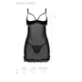Пеньюар Passion MARINA CHEMISE black XXL/XXXL