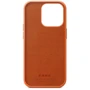 Чохол для iPhone ArmorStandart FAKE Leather Case Golden Brown (ARM64461) для iPhone 14 Pro: Колір оранжевый