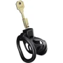 Клетка для пениса LOCKINK SEVANDA Plastic Penis Chastity Cage, черная, 3 кольца разных размеров