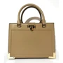 Жіноча сумка каркасна Michael Kors світло-коричнева (192877346894)
