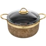 Каструля Brioni Tiger eye gold ring 26 см 6.5 л (764-025)