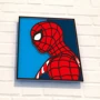 Деревянная картина-раскраска Wortex Woods Постер Человек Паук 35х28 (3DP40009)