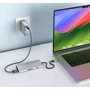 Адаптер Satechi Adapter USB-C to 4xUSB-C+RJ45+HDMI 8K Silver (ST-P8KES) фото 5