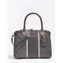 Женская сумка тоут Guess Cathleen 3 Compartment Satchel темно-серая (HWSG7737060-COA)