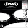Набір пластиків EVANS ETPEC2SCLR-R EC2 CLEAR ROCK: Тип Робочий