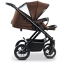 Универсальная коляска 2 в 1 Moon Kombi SCALA Chocolate (63870200-805): Возможность установки люльки есть