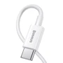Кабель Baseus Cable USB-C to Lightning Superior Series PD 20W 25cm White (CATLYS-02): Длина 0.25 м