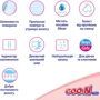 Підгузки для дітей Goo.N Plus 6-11 кг М 56 шт. (21000628) фото 10