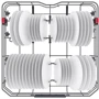 Встраиваемая посудомоечная машина Whirlpool WIC 3C33 PFE: Вместимость (комплектов) 14