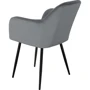Стул Special4You Sunshine dark grey (E6514): Материал каркаса Текстиль, дерево, металл