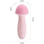 Вибромассажер серии Pretty Love MUSHROOM, BI-014681