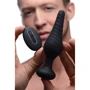 Анальная пробка Silicone Vibrating Anal Plug with Remote Control с дистанционным управлением