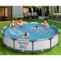 Басейн Bestway каркасний круглий 366-76 см (56416) (фільтр-насос, ремкомпл, у коробці, 40-86-29 см) фото 2