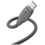 Кабель Baseus USB Cable to USB-C Jelly Liquid Silica Gel Fast Charging 100W 1.2m Black (CAGD010001): Длина 1.2 м