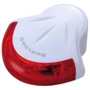 Мигалка задняя диод Topeak RedLite II 5cd 4 красн диоды 2 функц с/бат 20г белый (TMS035W)