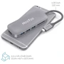 Адаптер HooToo Shuttle USB-C to USB-C+HDMI+3xUSB 3.0+SD Hub Space Grey (HT-UC001-SG) фото 5