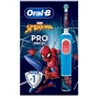 Зубная щетка Braun Oral-B D103.413.2KX Spider-Man тип 3708 (3+): Технология чистки возвратно-вращательная