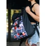 Женский рюкзак Sambag RollTop Zard черный (24238765): Фактура Тканая, Матовая