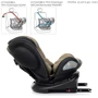 Автокресло El Camino Evolution 2 360 ME 1045 ISOFIX 0-36 кг melange beige (ME 1045 melange beige): Крепление Isofix есть
